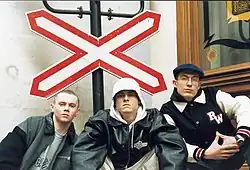 Фото X-Team для дебютного альбома (2003)