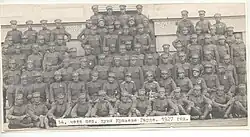 XIV рота пехотного полка Королевской гвардии, 1927 год