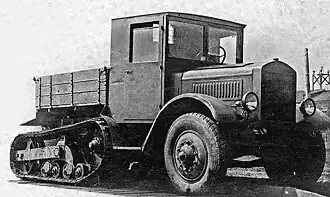 ЯСП во время армейских испытаний в 1934 году