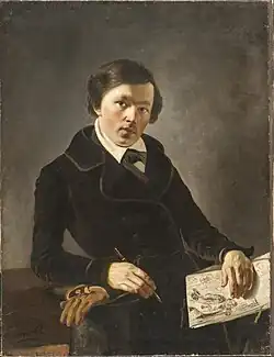 Автопортрет. 1842Холст, масло. 98 × 75 смРусский музей, Санкт-Петербург