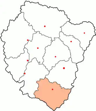 Ростовский уезд на карте