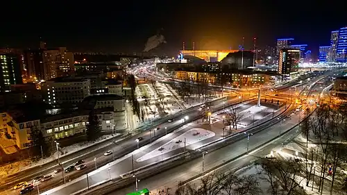 Вечерний вид