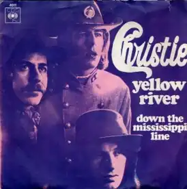 Обложка сингла Christie «Yellow River» (1970)