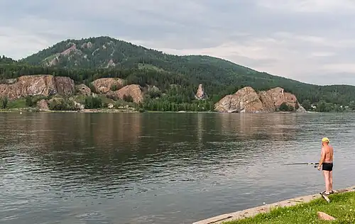 Рыбалка на Енисее