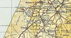 Бейт-Овед 1945&nbsp;год 1:250,000