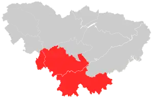 Юндин на карте