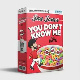Обложка сингла Jax Jones при участии Raye «You Don't Know Me» ()