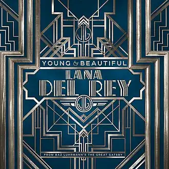 Обложка сингла Ланы Дель Рей «Young and Beautiful» (2013)