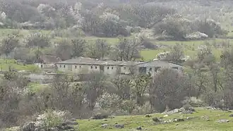 Заброшенная ферма на месте села