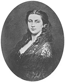 Портрет работы  Ф. К. Винтерхальтера (1857)