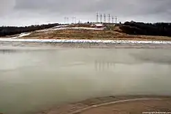 Нижнее водохранилищеЗагорской ГАЭС на реке Кунье