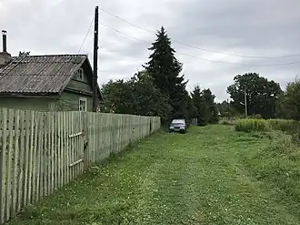 Единственная улица деревни