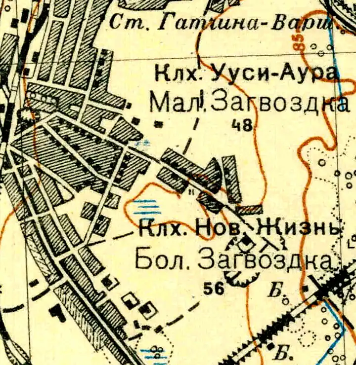 Деревни Малая и Большая Загвоздка. 1931 год