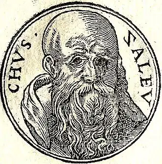 Портрет из сборника биографийPromptuarii Iconum Insigniorum (1553 год)