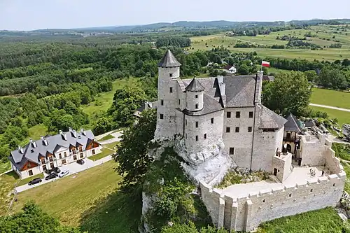 Панорама крепости с западной стороны