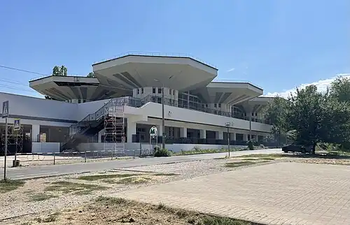 Станция на реставрации. Август 2024 г.