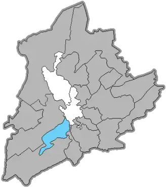 Заречное сельское поселение на карте