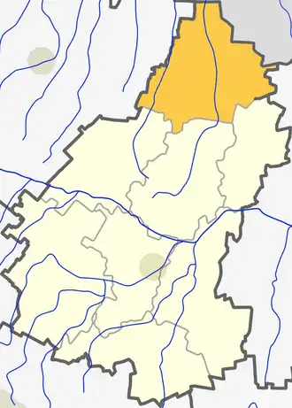 Жеймяльское староство на карте