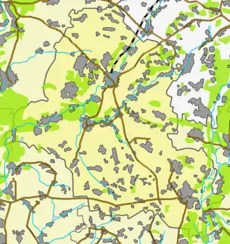 Зеньковский район на карте