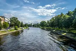 вид в сторону стадиона «Петровский»