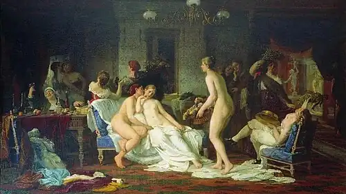 Девичник в бане (1885)