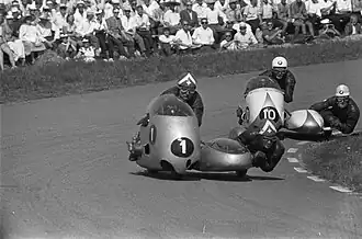 Флориан Каматиас и Роланд Фёлль на Гран-При Нидерландов 1960 года