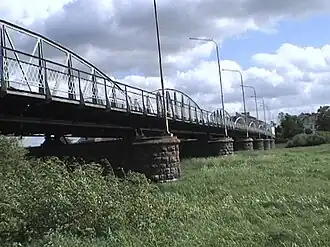 Знаменский мост через реку Преголя