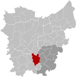 Расположение муниципалитета на карте провинции