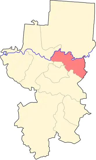 Косинское сельское поселение на карте