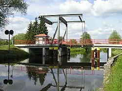 Zugbrücke aus östlicher Sicht