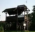 Смотровая башня на ферме Польского Общества Защиты Птиц
