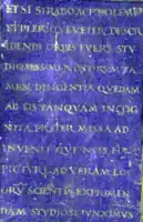 Пояснительная надпись на карте мира Генриха Мартелла 1491 года