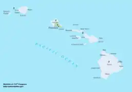 Гаваи, 2 округа