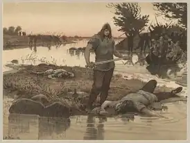 Уффе.  Литография Луиса Му (1898 год)