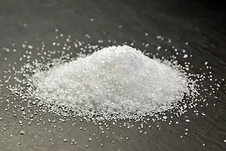 Внешний вид кристаллов эритрита