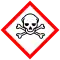 Пиктограмма «Череп и скрещённые кости» системы СГС