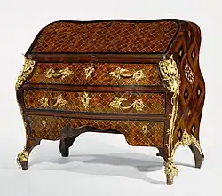 Абрахам Рёнтген. Комод-бюро. Нойвид. Музей Гетти, Калифорния, США